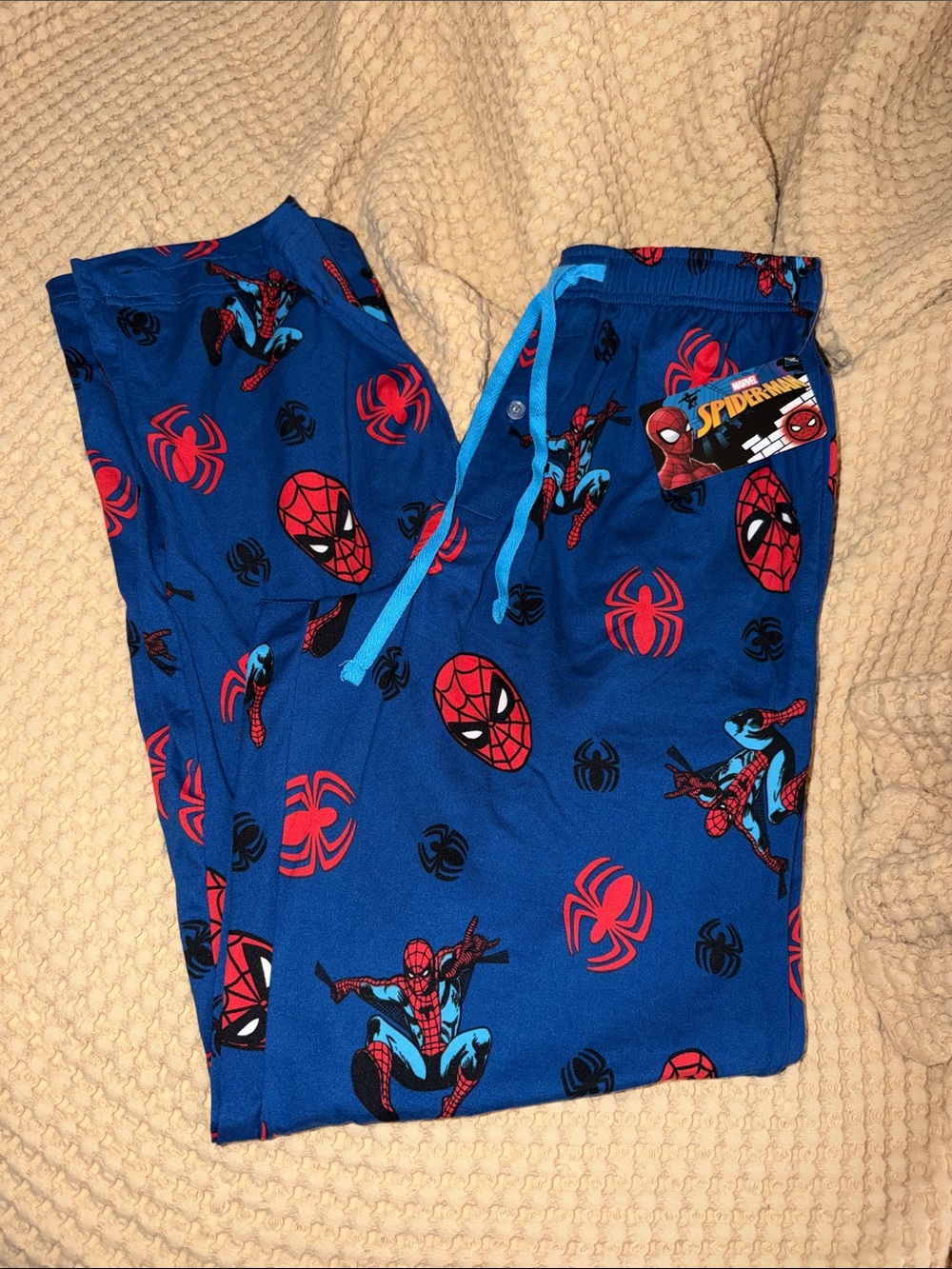Spiderman Blue Pajama Pants